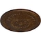 Ekena Millwork Temple Ceiling Medallion (Fits Canopies up to 9 1/4"), 24"OD x 1 5/8"P, Root Beer Crackle CM24TERBC - alternate 4